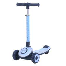 Детский самокат iTrike JR3-171-W белый Maxi-big с тремя колесами